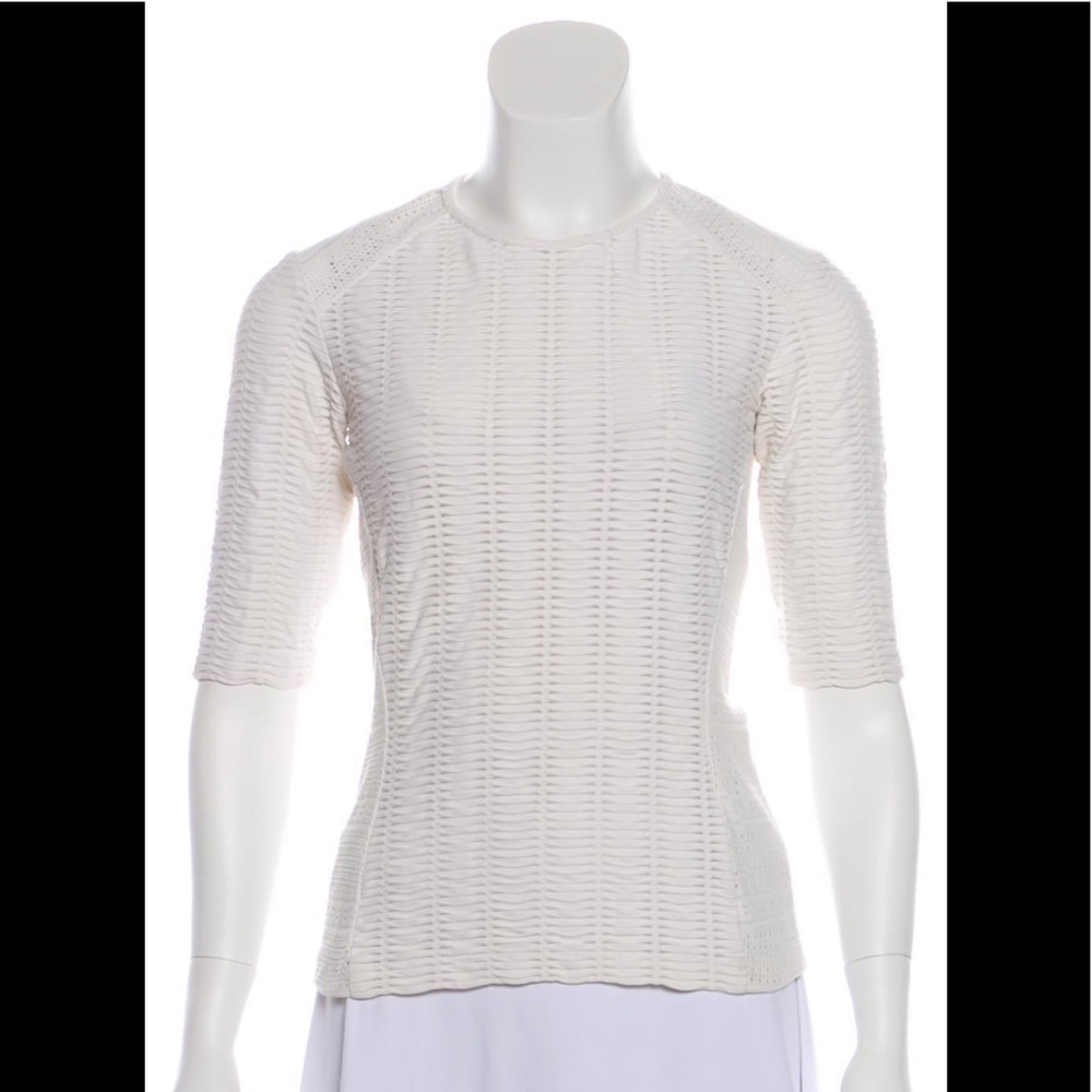 Rag and Bone Ivory Knit Top Small (fits like XS)